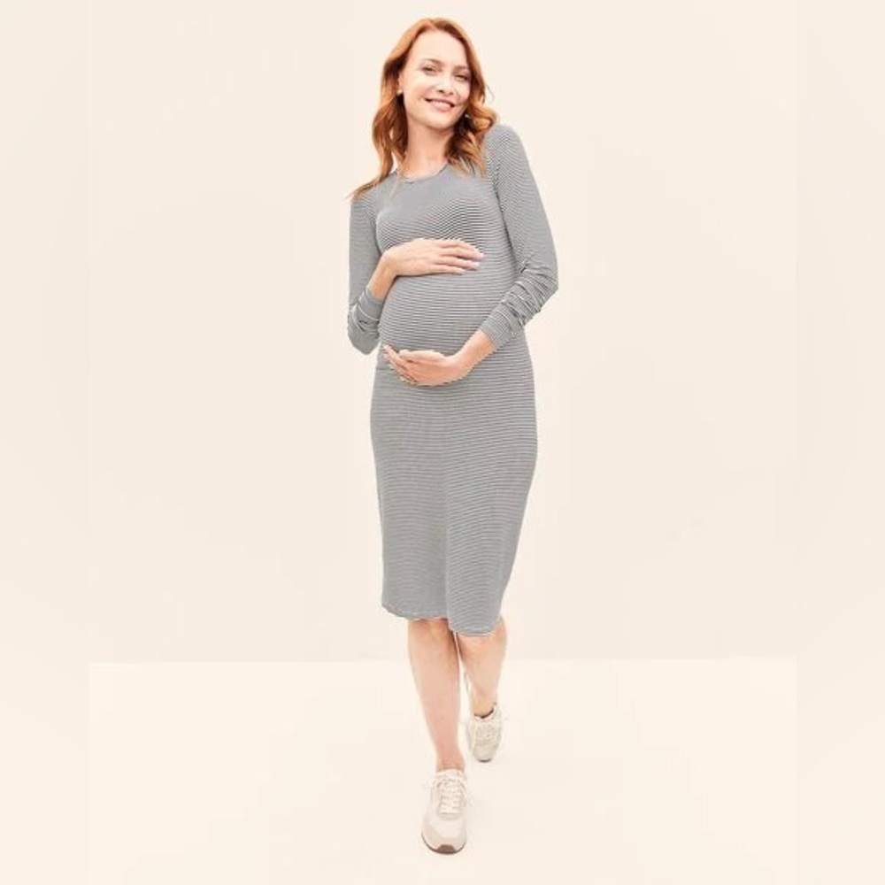 Little Planet by Carter's Women’s Striped dress maternity or after